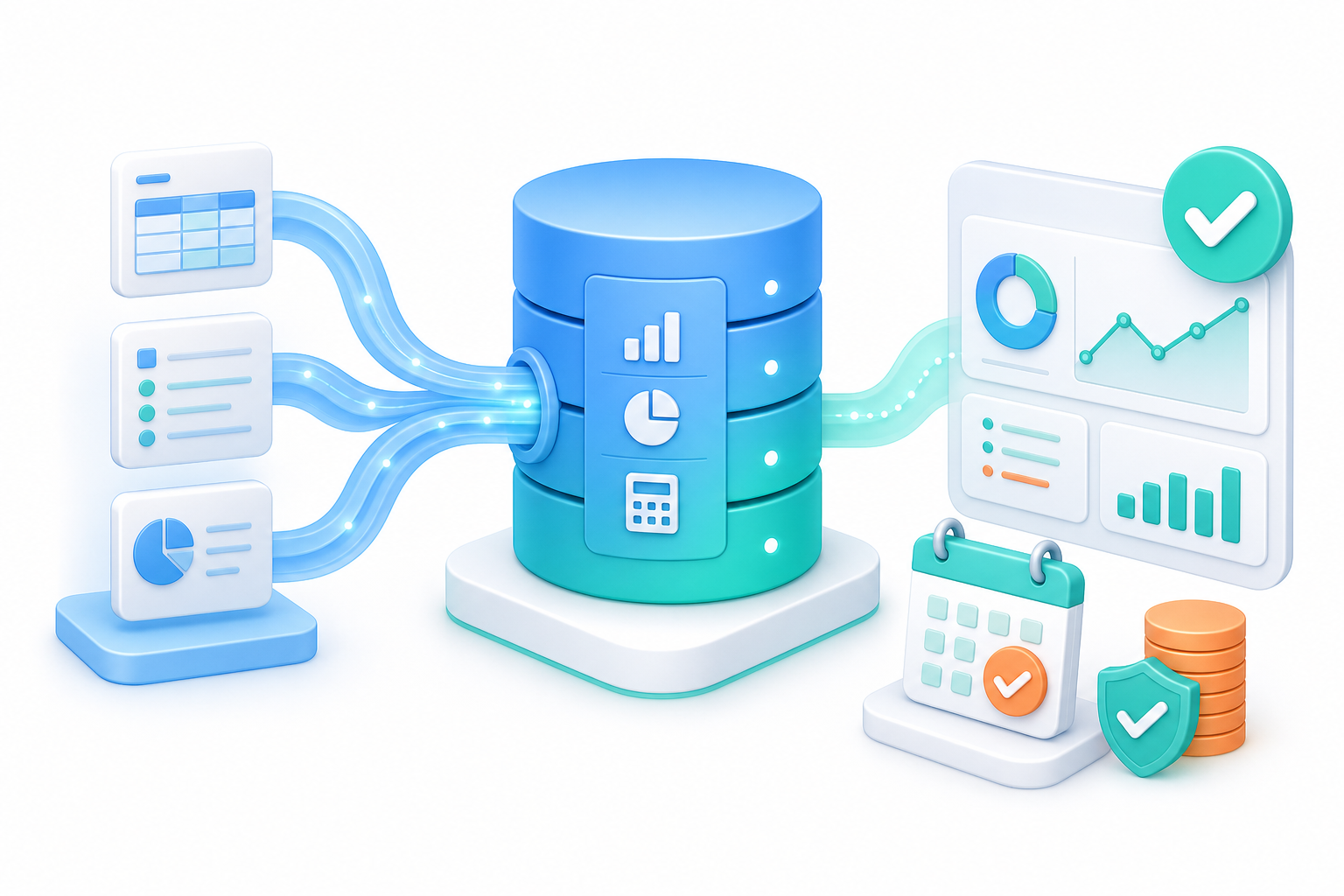 Los datos llegan ordenados a tu contabilidad, con control y pagos al día