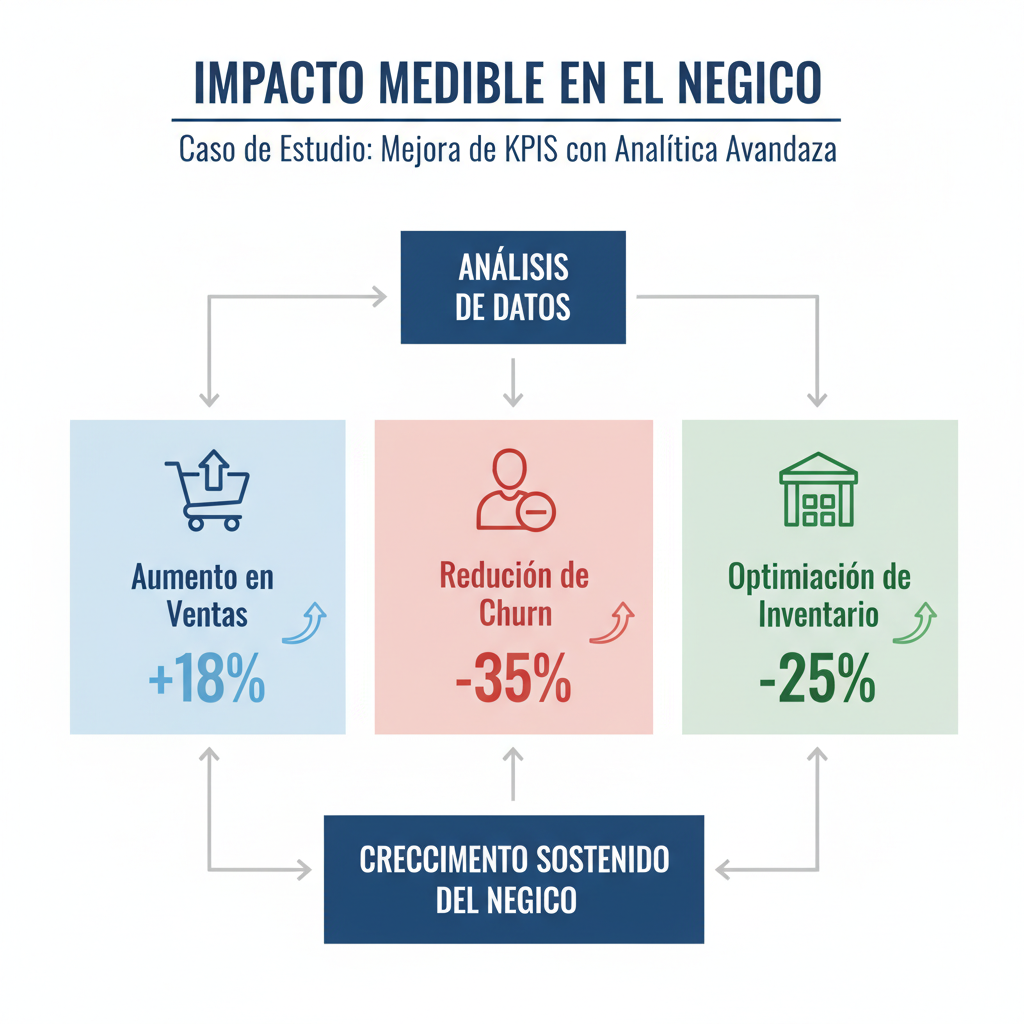 Gráficos de resultados con analytics