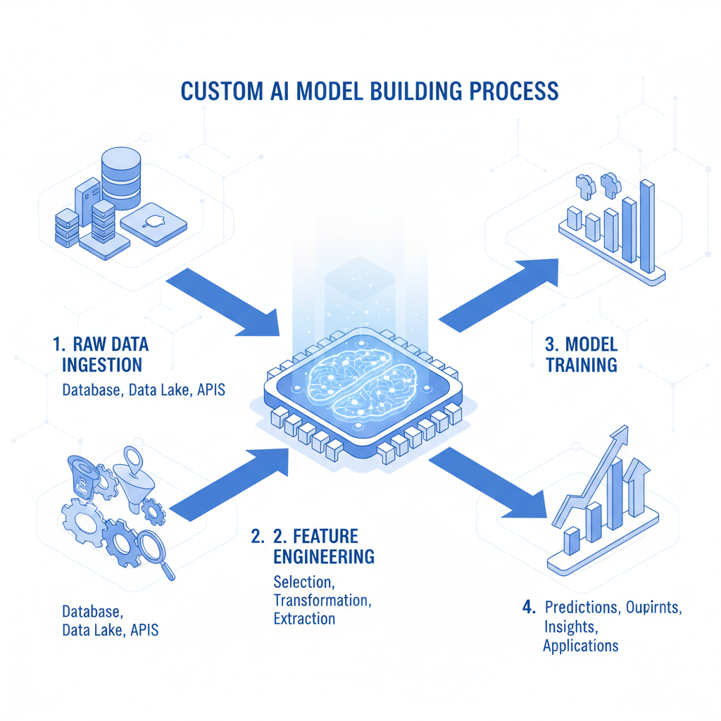 Proceso de desarrollo de modelos de IA